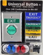 Safety Technology International UB-1 Universal Push Button Kit
