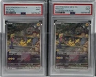 SEQUENTIAL PSA 9 Pikachu 151 Slabs JP AR SV2a 173/165 & ENG MEW EN IR 173/165