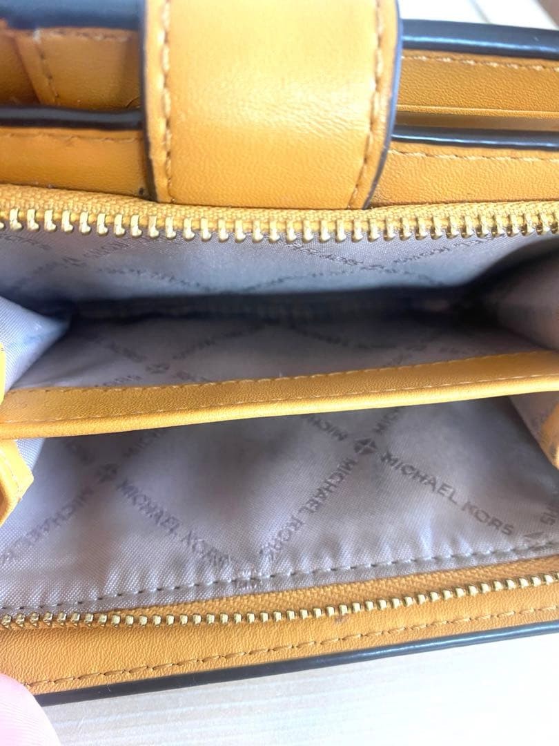 MICHAEL KORS Monogram Wallet Foldable Synthetic L… - image 8