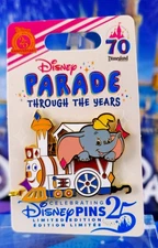 Disney Parks Pin - Dumbo’s Circus - Parade Through the Years Dumbo