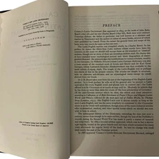 Cassidy's New Latin Dictionary by D.P. Simpson Hardcover English Edition 1959