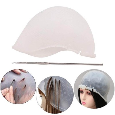 Highlighting Hat Highlight Hair Hat mit Hook Dye Hat zum Färben von
