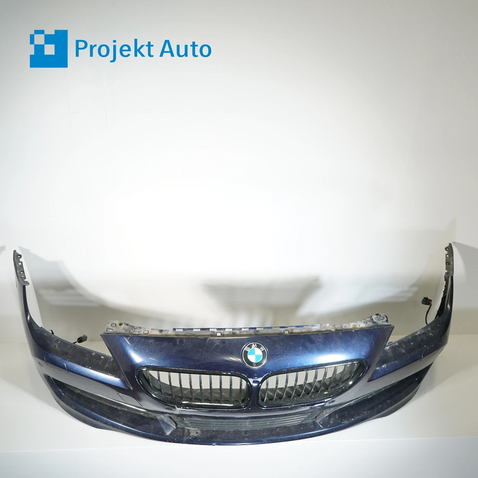 12-15 OEM BMW Front Bumper X10 Tanzanite Blue PDC Cams 640i 650i F13 F06 F12 Foto 2 de 4