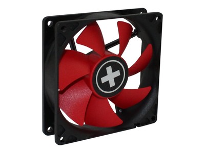 Xilence XPF80.R Fan 8cm 15000 RPM 17dB 18.61 pdc/min Black Red