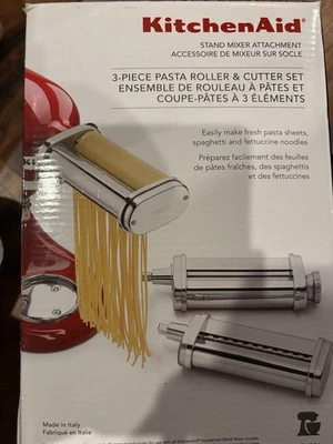 KitchenAid 3-Piece Pasta Roller & Cutter Set - Image 1 of 3