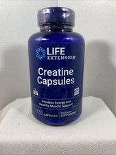 Life Extension Creatine Capsules   Creatine M...