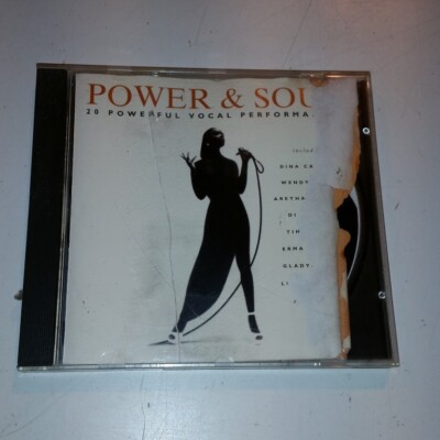 POWER & SOUL CD 20 POWERFUL VOCAL PERFORMANCES DIANA ROSS TINA TURNER BX4