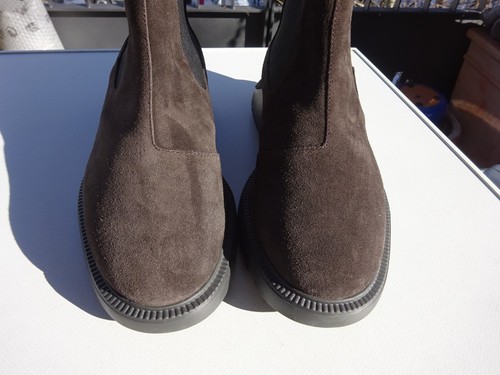 Scarpe da donna Hogan by TOD'S TODS stivali Chelsea pelle marrone Italia taglia 38 (UK5) nuove - Foto 6 di 17