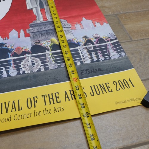 2001 Will Eisner – Lake Oswego Festival Arts – Comics Print Poster – 24" x 36" - Picture 18 of 18