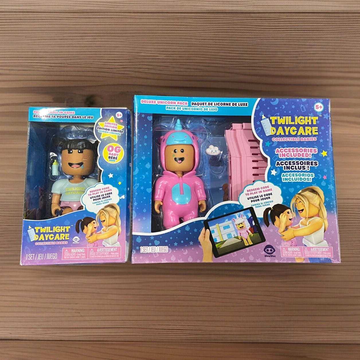 Twilight Daycare Collectible Babies Deluxe Unicorn 2 Pack Series 1 Roblox DLC
