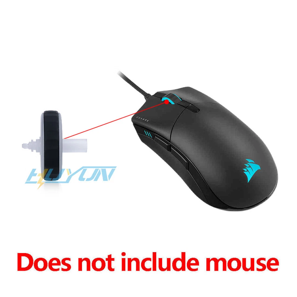  For Corsair Sabre Rgb Pro Mouse New Mouse Pulley/scroll Wheel Replacement - Image 2 of 4