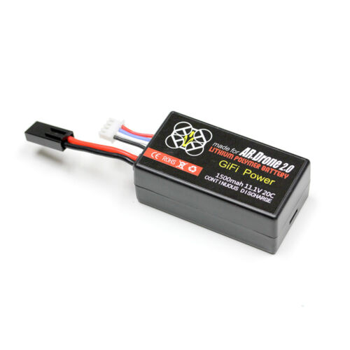 Refuelergy For PARROT AR.DRONE 2.0 & 1.0 Quadricopter LiPo Battery 11.1V 20C - Picture 1 of 3
