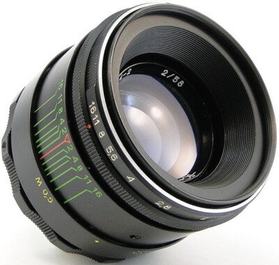  SERVICED  HELIOS 44-2 58mm f/2 USSR Lens M42 Canon Sony A 9 Olympus Fuji Lumix