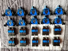 Lot of 10 Lego Medieval Castle Black Falcon Minifigures | From 21325 & 10305