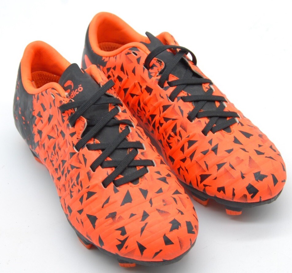 Boys Sondico Blaze FG Orange Black Lace Up Football Boots UK C11 Moulded  Studs | eBay UK