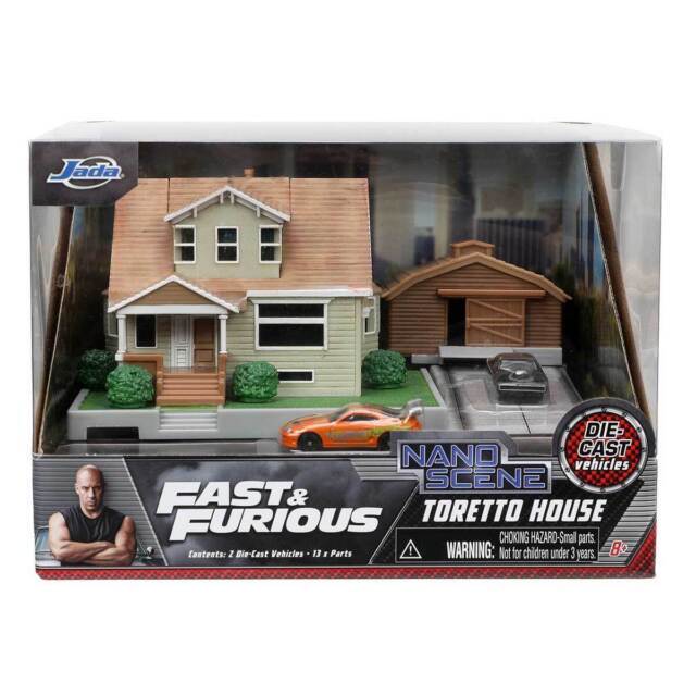 TORETTO HOUSE W/ DODGE CHARGER & TOYOTA SUPRA 
