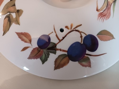 Cazuela cubierta redonda Royal Worcester England Evesham tapa para hornear plato para servir - Imagen 10 de 15