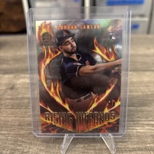 2024 Bowman Chrome Rising Inferno #RI-3 Jordan Lawlar Arizona Diamondbacks RC