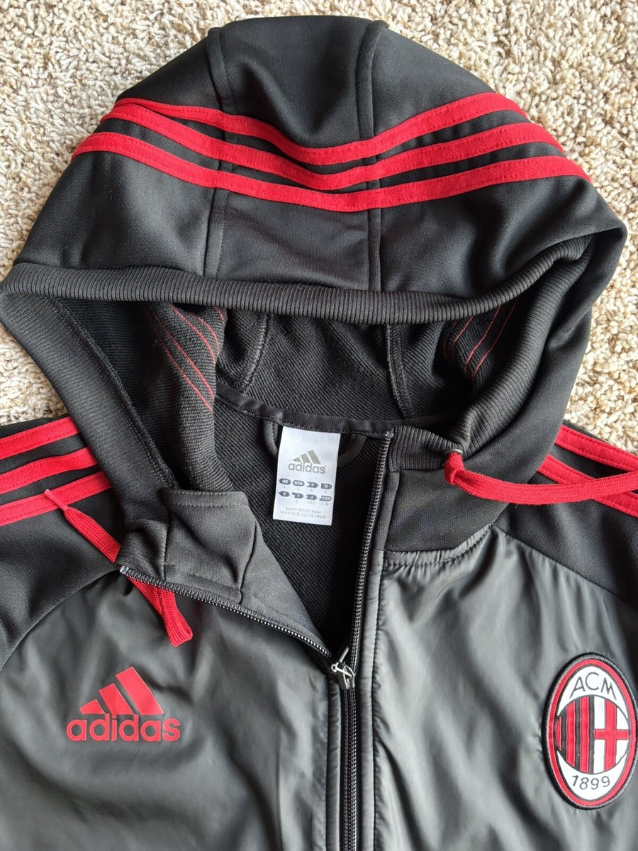 AC Milan Soccer Training Jacket Size L | eBay