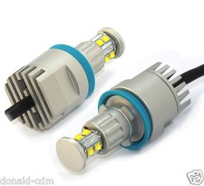 LAMPADE A LED H8 PER ANELLI ANGEL EYES BMW X1 E 84,DAL 2009,CREE LED CAMBUS