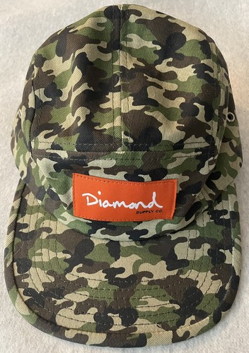 Diamond supply co. Camo 5 panel hat | eBay