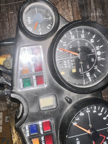 1982-83 Suzuki GS1100E Gauge Cluster Speedometer Odometer Speedo OEM - Picture 4 of 13