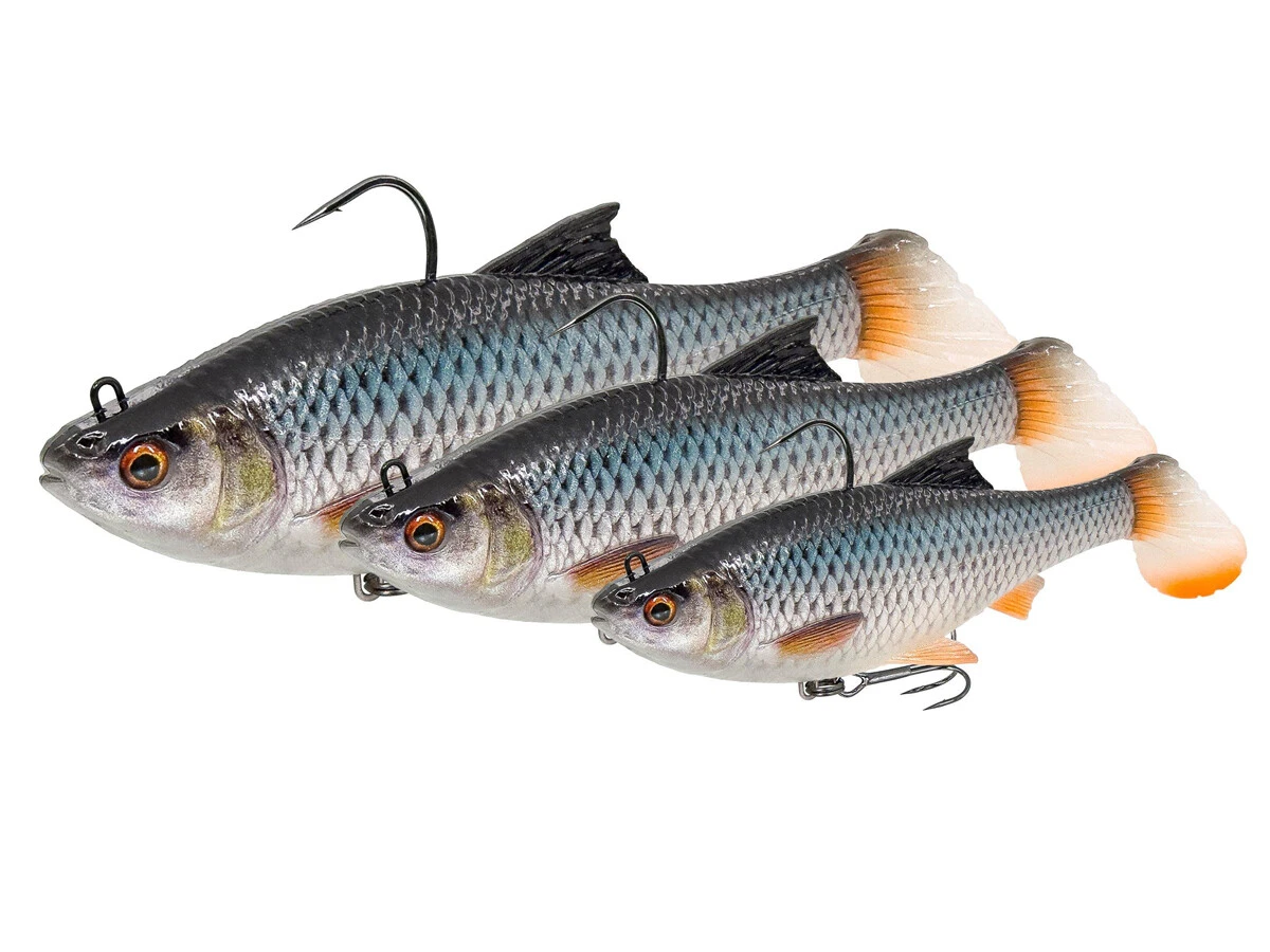 NEW 2025 Savage Gear 3D Roach RTF FS 15cm 60g 1pc Lure Soft Bait Pike Perch