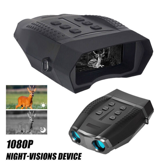 Night Vision Device 2.5" LCD Screen 1080P Binoculars Telescope 4X Digital Zoom