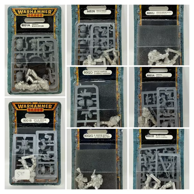 Games Workshop Warhammer 40k Space Marines Blood Angels Death Company NIB