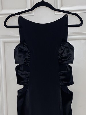 Angel Sanchez Black Women's Evening Dress Size 4 | eBay