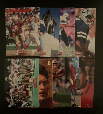 1992 Pro Line Profiles Steve Young set  San Francisco 49ers
