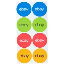 3” eBay Sticker – Red, Blue, Green and Yellow