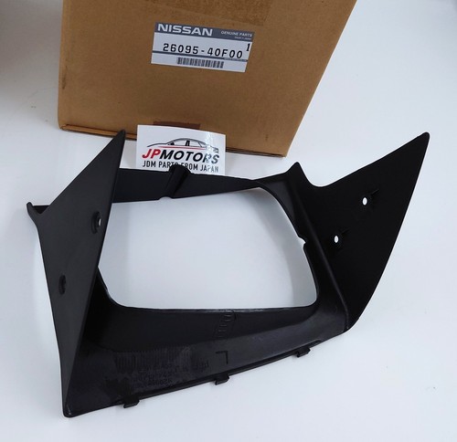 NISSAN Genuine 180SX 240SX 26045-40F00 26095-40F00 Cover Trim Headlamp Set New - Picture 6 of 14