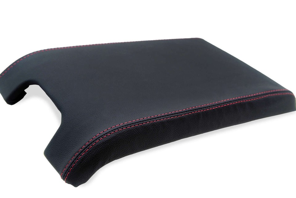 Center Console Armrest Leather Synthetic Cover For Ford F150 - Foto 2