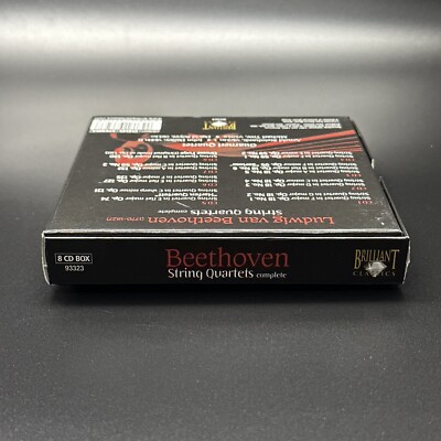 Beethoven String Quartets Complete, Guarneri Quartet [Brilliant 8