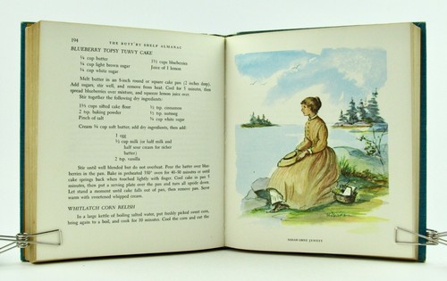 BUTT'RY SHELF ALMANAC Mary Campbell & Tasha Tudor 1970 First Printing HBDJ L2 - Imagen 9 de 9