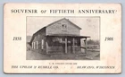 K2/ Shawano Wisconsin Postcard c1910 Upham & Russell Co 50th Ann. 514
