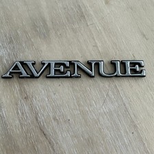 Oldsmobile Oem Park Avenue Chrome Black Emblem Badge Logo Nameplate Name Plate