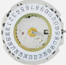 Ronda 705 Watch Movement  Date at 6 and 3 Hands Swiss Parts