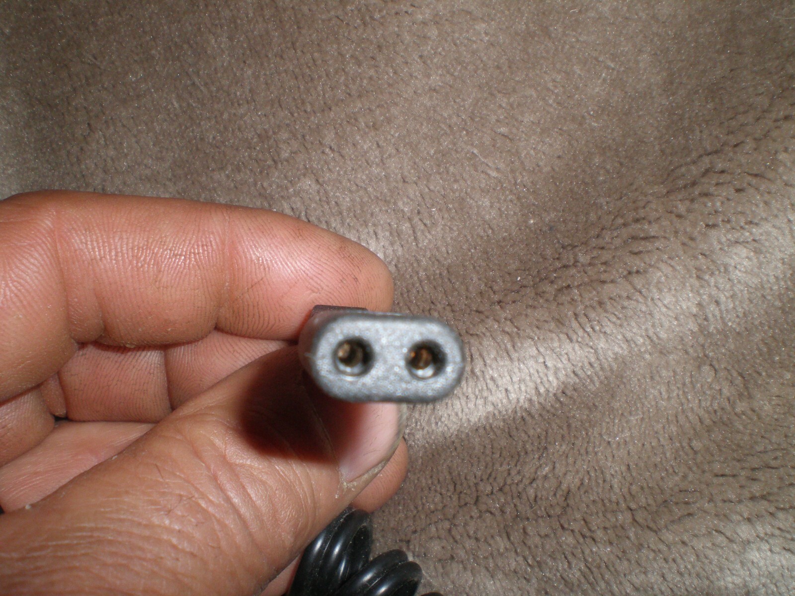 UNIVERSAL SHAVER COILED FLEXIBLE AC POWER CORD CABLE FITS MOST MODELS