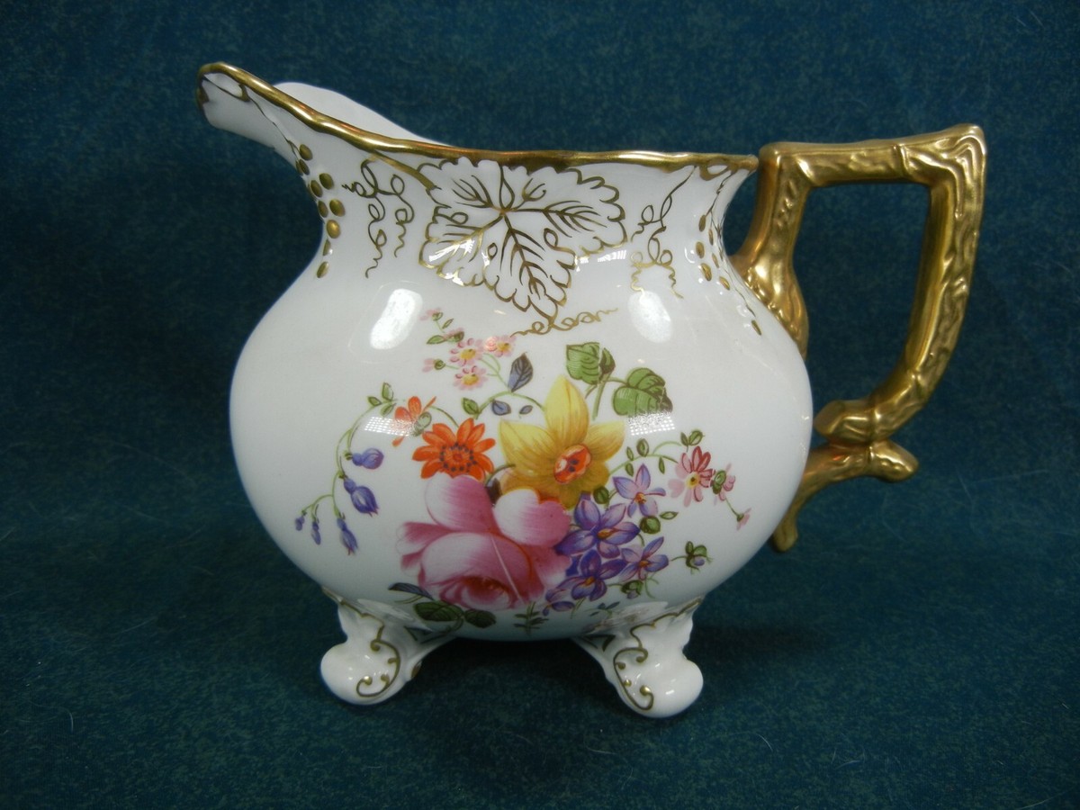 Royal Crown Derby Vine Posie Center A929 Gravy Sauce Boat with Underplate