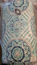 John Robshaw Karishma King Quilt Set (Quilt & 2 Shams) 100% Cotton $699, NWT!