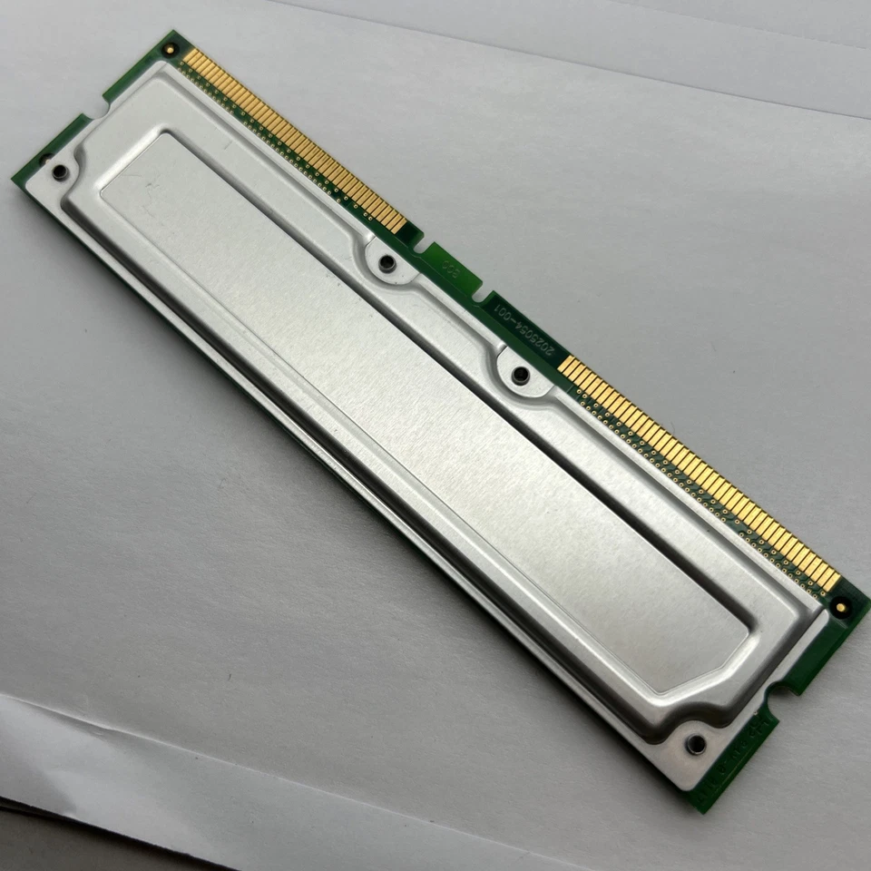 512mb RamBus ECC Toshiba 800-45 184pin RDram Memory Rambus THMR2E16-8 - Image 2 of 4