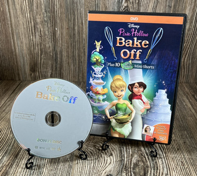 Disney Pixie Hollow Bake Off (DVD 2014 WS) Plus 10 Fairies Mini Short Tinkerbell