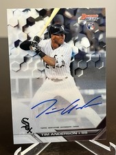 Tim Anderson Auto Rookie Card 2016 Bowman’s Best #B16-TA Chicago White Six