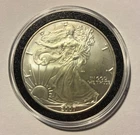 2007 Silver American Eagle 1 oz $1 In Capsule