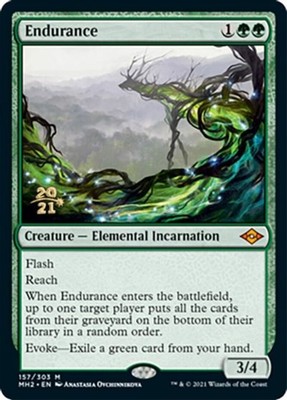 1x Endurance - Foil - Prerelease Promo Light Play MTG Magic - Kid Icarus -