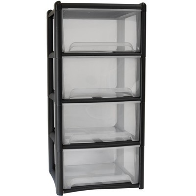 Schubladenbox transparente Schubladen XXL Ordnungssystem Aufbewahrung Drawer