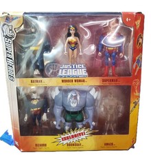 2006 DC SUPER HEROES JUSTICE LEAGUE UNLIMITED EXCLUSIVE 6 PACK DOOMSDAY SUPERMAN
