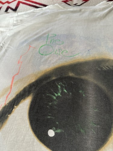 Vintage RARE The Cure Kissing Tour 1987 USA Made Tee Shirt Robert Smith XL - Picture 17 of 17